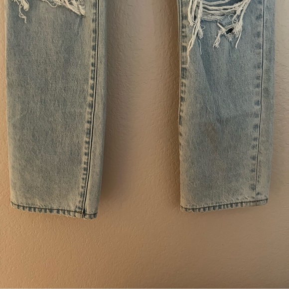 ROLLA’S Classic High Rise Straight in Sunbleached Worn - Picture 11 of 12